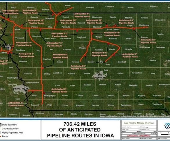 Summit Carbon moving forward with proposed carbon dioxide pipeline