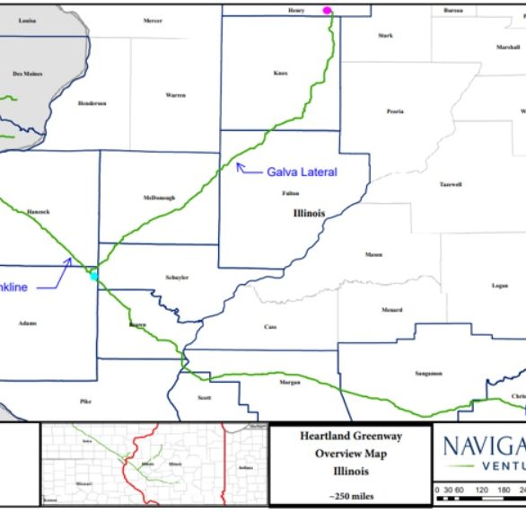 Temporary halt for proposed CO2 pipeline through Illinois