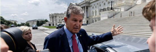 Manchin files amicus brief backing Mountain Valley Pipeline in Supreme Court